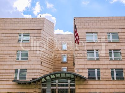American embassy in Berlin HDR