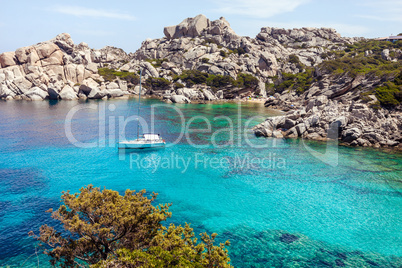 Picturesque beach in Sardinia