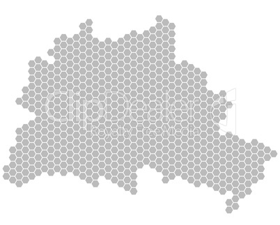 Karte Berlin - Kein Bezirke markiert