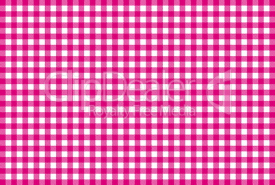 Tischdeckenmuster kariert pink weiß