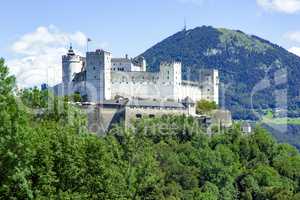 Castle of Salzburg in Austria