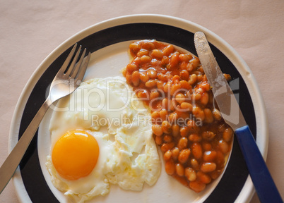 Vegetarian English breakfast