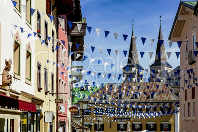 Town center of Berchtesgaden in Bavaria