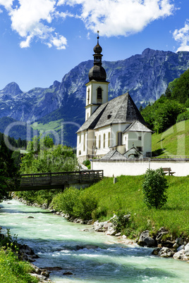 Church of Ramsau in Bavaria