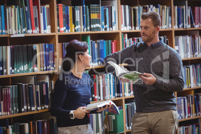 Mature students interacting with each other