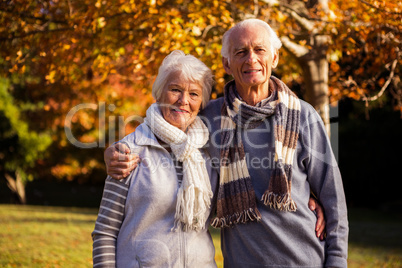 Senior couple embracing Senior couple embracing