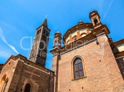 Sant Eustorgio church, Milan HDR