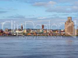 View of Birkenhead in Liverpool HDR