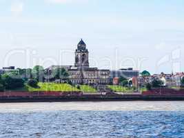 View of Birkenhead in Liverpool HDR