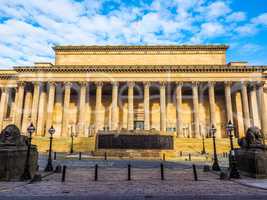 St George Hall in Liverpool HDR