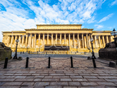 St George Hall in Liverpool HDR