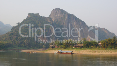 Landschaft nahe Luang Prabang, Laos, Asien