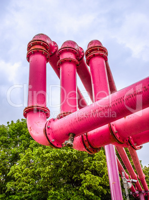 Berlin water pipes HDR