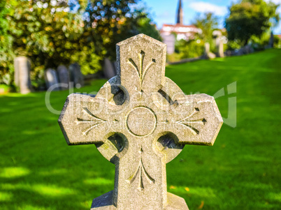 Glasgow cemetery HDR