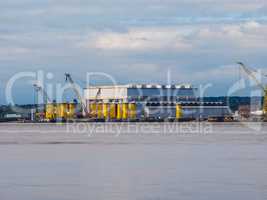 View of Birkenhead in Liverpool HDR