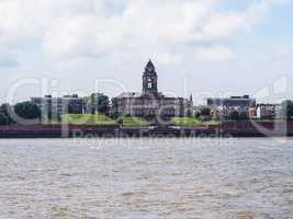 View of Birkenhead in Liverpool HDR