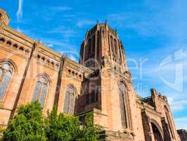 Liverpool Cathedral in Liverpool HDR