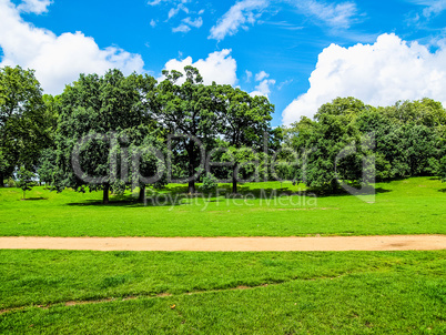 Kensington gardens London HDR