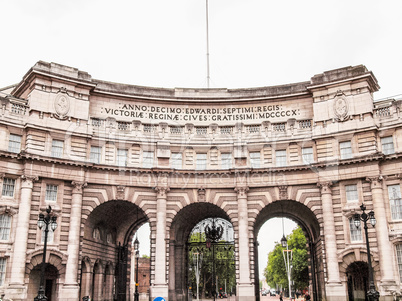 Admiralty Arch, London HDR