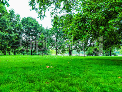 Kensington gardens London HDR