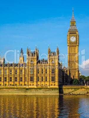 Houses of Parliament in London HDR