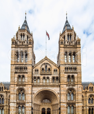 Natural History Museum in London HDR
