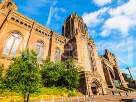 Liverpool Cathedral in Liverpool HDR