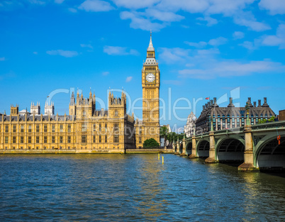 Houses of Parliament in London HDR