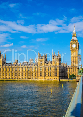 Houses of Parliament in London HDR