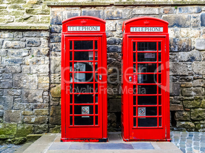 London telephone box HDR