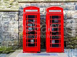 London telephone box HDR