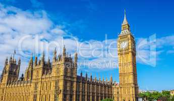 Houses of Parliament in London HDR