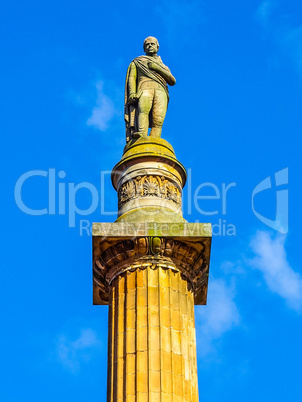 Scott monument, Glasgow HDR