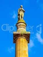 Scott monument, Glasgow HDR