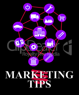 Marketing Tips Shows EMarketing Advice And Promotions