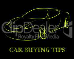Car Buying Tips Shows Hints Advice And Ideas