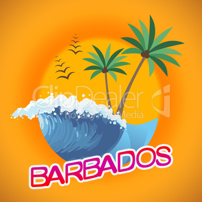 Barbados Vacation Indicates Caribbean Holiday And Vacations