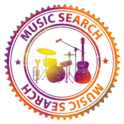 Music Search Means Searching Tracks And Soundtracks