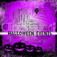 Halloween Events Represents Function Ceremony And Occasions