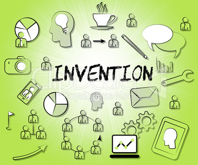 Invention Icons Means Innovating Invents And Innovating