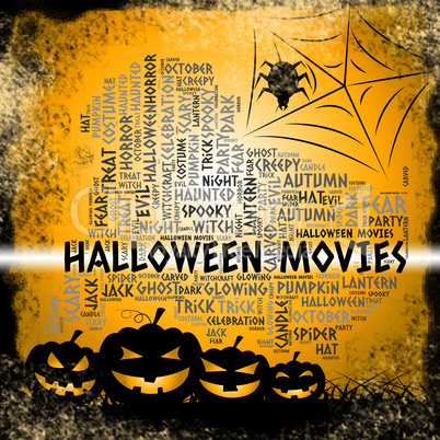 Halloween Movies Shows Horror Films And Cinemas