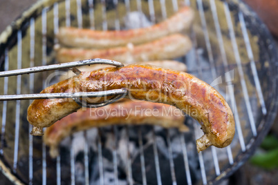 selbstgemachte Thüringer Bratwurst