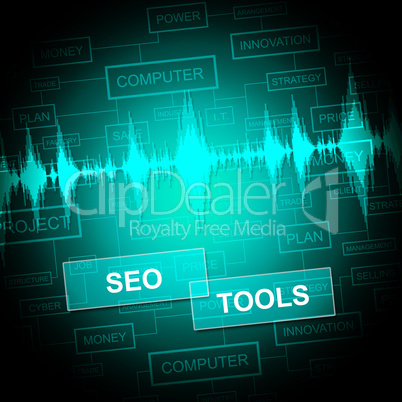 Seo Tools Represents Search Engine Optimization Software