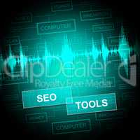 Seo Tools Represents Search Engine Optimization Software
