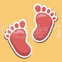 Baby Feet Indicates Infant Parenting And Newborns