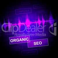 Organic Seo Indicates Search Engine Website Optimization