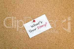 What's your story text concept