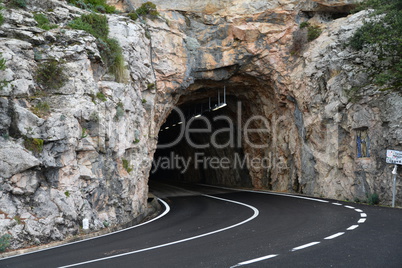 Tunnel auf Mallorca