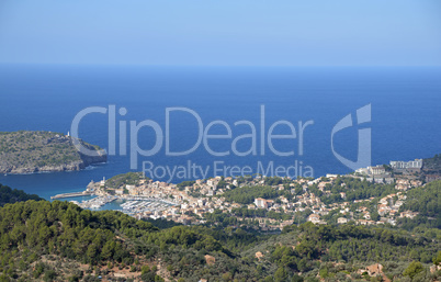 Blick auf Port de Soller, Mallorca