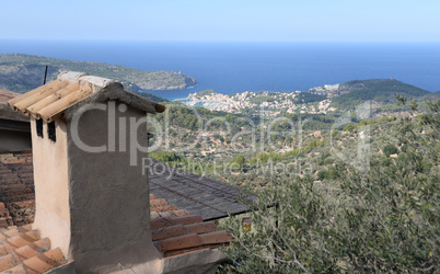 Blick auf Port de Soller, Mallorca